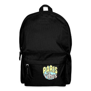 Paris Vibes - Backpack - black - Front