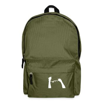 Handschellen Befreien Befreiung - Rucksack - Olivgrün - Vorne