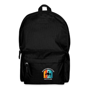 Physiotherapist Humorous Gift Saying Funny - Backpack - black - Front