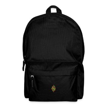 Erstklässler Baran - Rucksack - Schwarz - Vorne