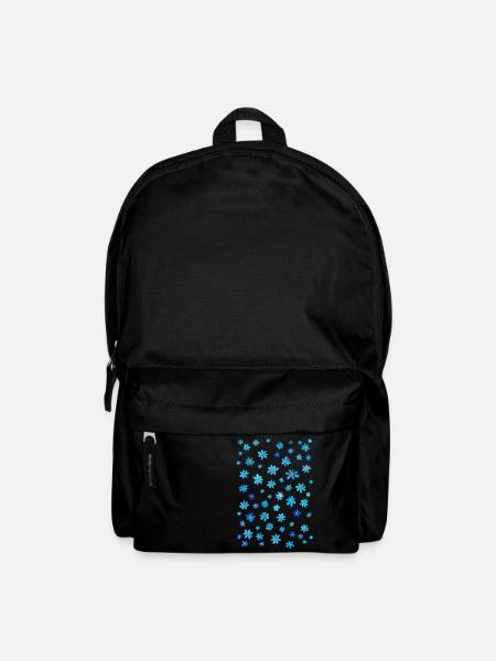 Vergissmeinnicht - Rucksack - Schwarz