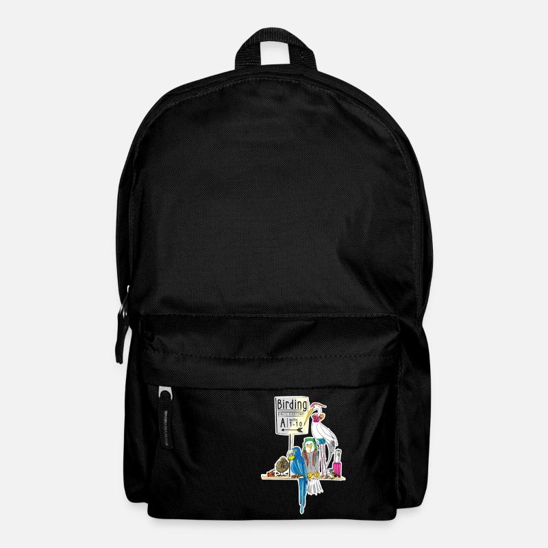 "Birding" - Sac à dos - noir