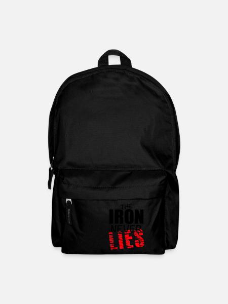 The Iron never LIES - Rucksack - Schwarz