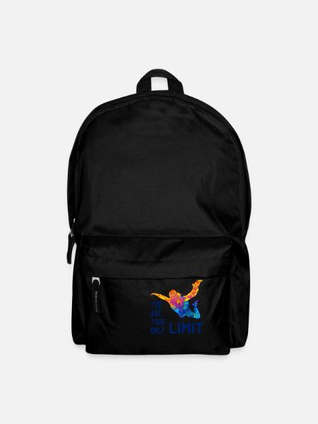 Skydive Skydiver Skydiver Freefall - Backpack - black