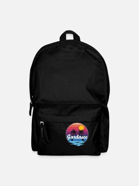 Gardasee Urlauber Gardasee - Rucksack - Schwarz