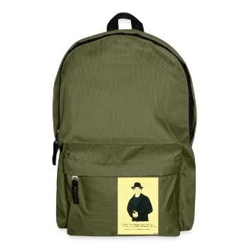 Ein Wunder oder kein Wunder? - Sprüche Leben - Rucksack - Olivgrün - Vorne