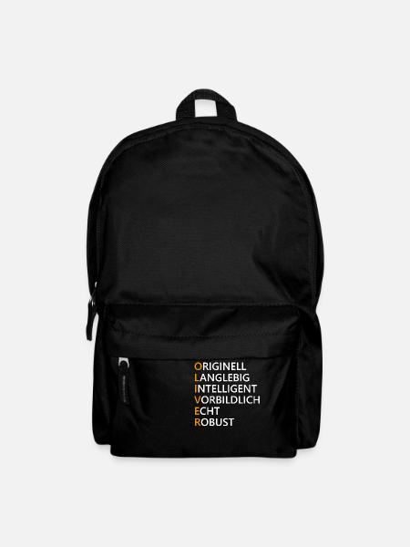 Oliver Name Geschenk - Rucksack - Schwarz