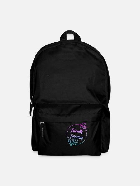 Friendly Pöbeling - Rucksack - Schwarz