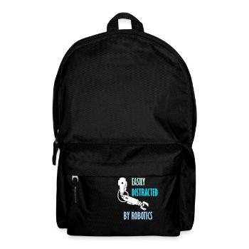 Abgelenkt von Robotics Mechanical Engineer - Rucksack - Schwarz - Vorne