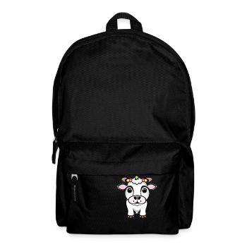 Kuh süß Tier Bauernhof lustig Kühe Tiere neu 7 - Rucksack - Schwarz - Vorne