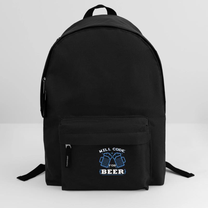 Will Code For Beer | Programmer Coding Backpack