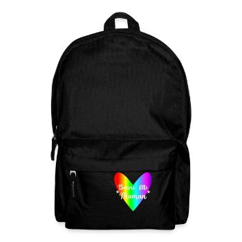 BONNE FÊTE MAMAN. MAMAN. FÊTE DES MÈRES. JE T'AIME - Sac à dos - noir - Devant
