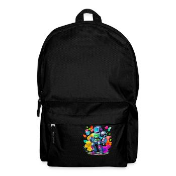 Robot - Backpack - black - Front