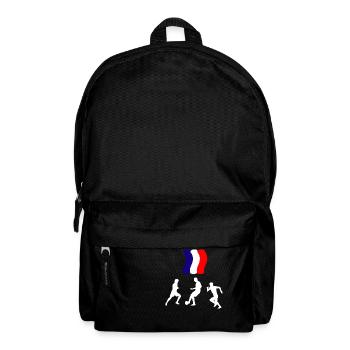 Fußball Soccer - Rucksack - Schwarz - Vorne