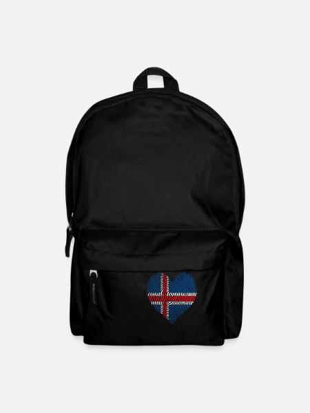 Norwegian Heart - Backpack - black