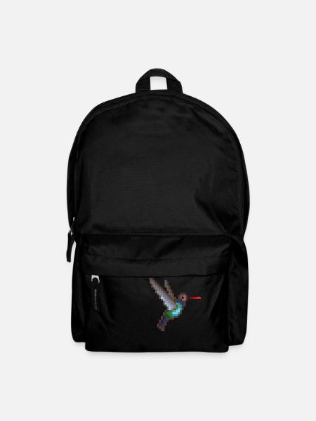 Vogel - Rucksack - Schwarz