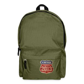 11 Jahre alter Jahrgang 2013 Limitierte Auflage 11. - Rucksack - Olivgrün - Vorne