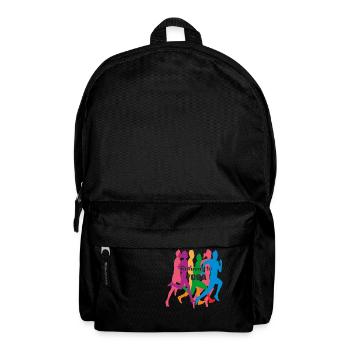 Running to yoga - Backpack - black - Front