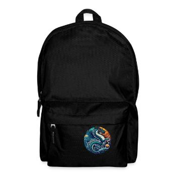 La danse du serpent galactique parmi les étoiles - Sac à dos - noir - Devant