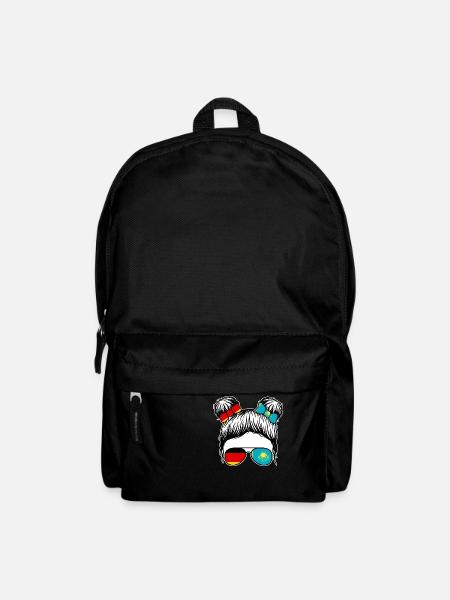 Kasachen Deutschland Kasachstan - Rucksack - Schwarz