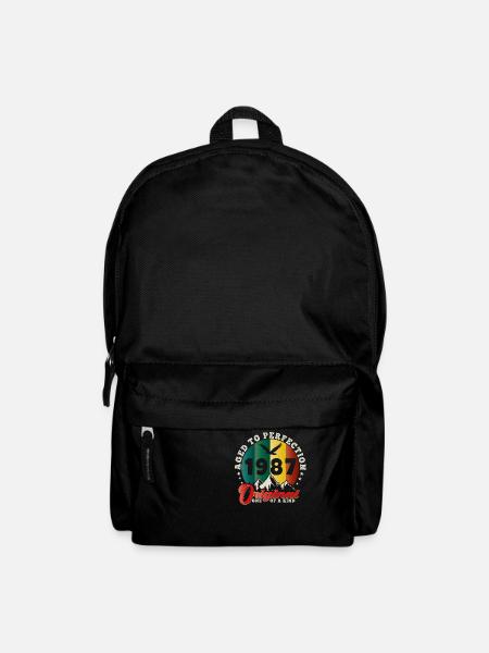 Anniversaire vintage 1987 - idée cadeau rétro 1987 - Sac à dos - noir