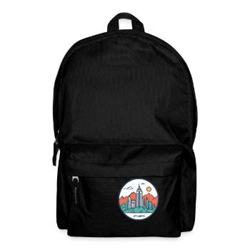 Atlanta Georgia Geschenk Geschenkidee - Rucksack - Schwarz - Vorne