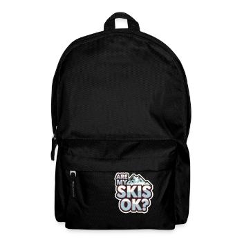 Are My Skis Ok 9 - Rucksack - Schwarz - Vorne