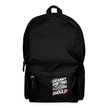 Parfait pour les fans de technologie automobile à l’ancienne - Sac à dos - noir - Devant