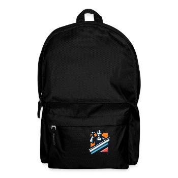 Roofer icon - Backpack - black - Front