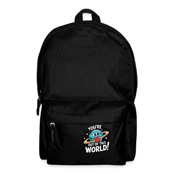 You're out of this world - Backpack - black - Front