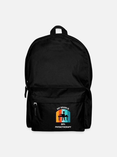 Physiothérapeute Cadeau humoristique disant drôle - Sac à dos - noir