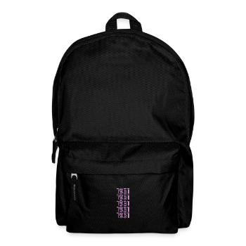 Birthday Party 1951 - Backpack - black - Front