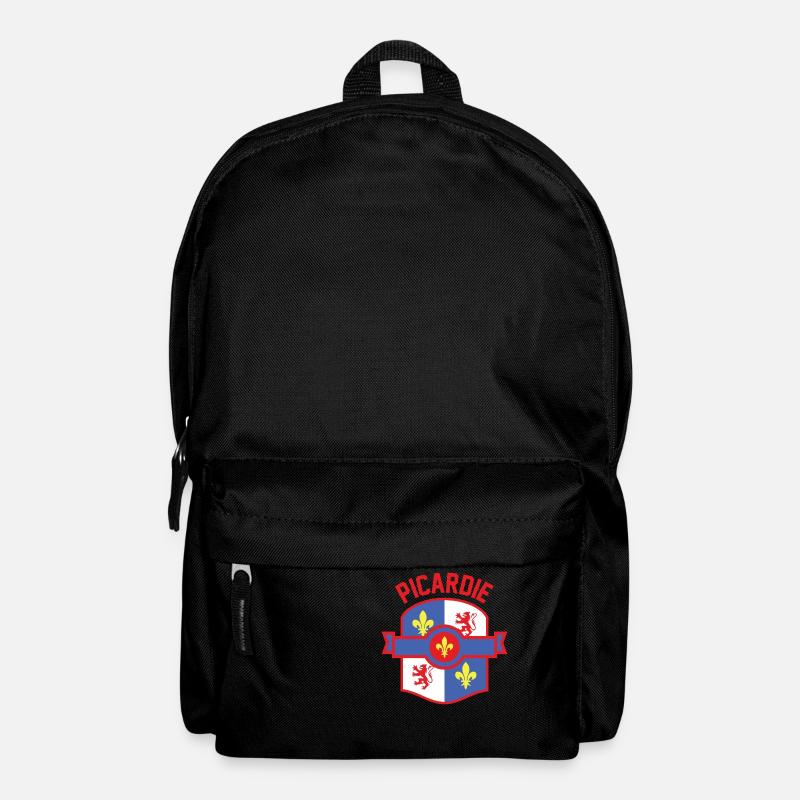 Picardie Blason - Sac à dos - noir