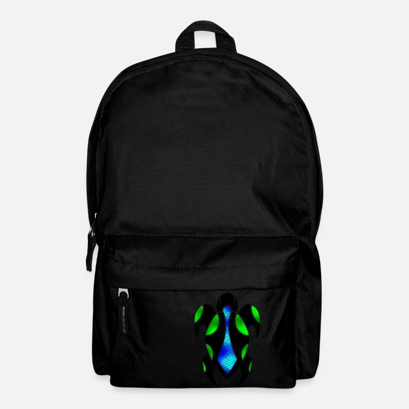 Tortue polynésienne - Sac à dos - noir