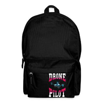 Drone quadrocopter model making toy pilot - Backpack - black - Front