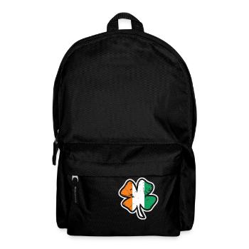 Irish flag - Backpack - black - Front