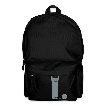 Man in a ball and chain - Backpack - black - Front