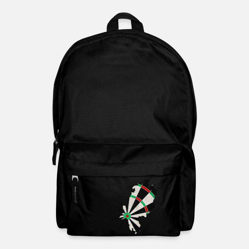 Dartboard Hessen - Rucksack - Schwarz