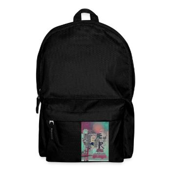 live eat surf - Rucksack - Schwarz - Vorne