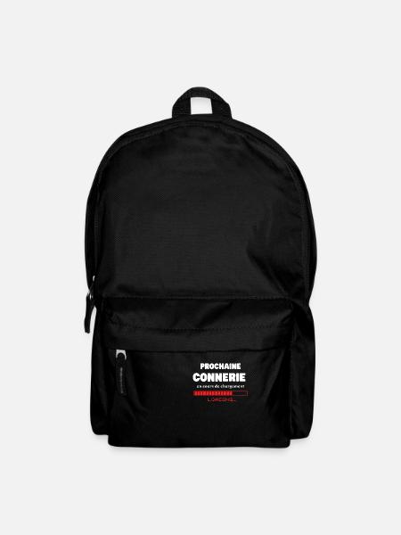 prochaine connerie en cours de chargement humour - Sac à dos - noir