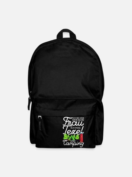 Texel und Camping Holland Leuchtturm - Rucksack - Schwarz