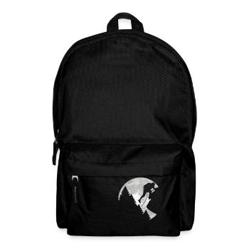 Vintage Moon Rock Climbing Mountaineering - Backpack - black - Front