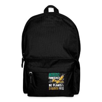 RC Airplane Gift for an RC Pilot - Backpack - black - Front
