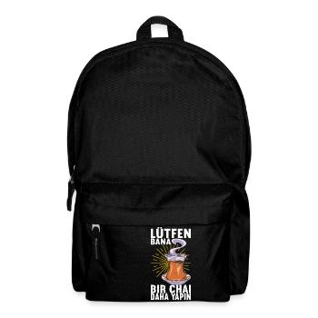 Türkei Türkisch - Rucksack - Schwarz - Vorne