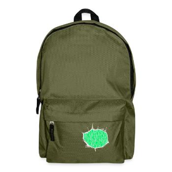bday geburtstagsgeschenkidee witzig geschenkidee - Rucksack - Olivgrün - Vorne