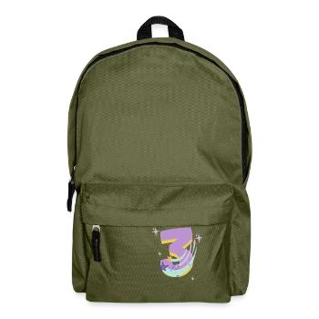 3rd birthday (3 year gift) - Backpack - olive green - Front