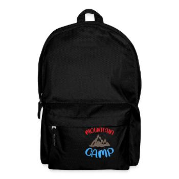 Mountain Camp - Camping Life - Backpack - black - Front