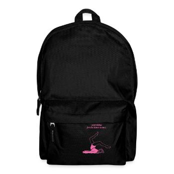 Citations non motivantes - à la recherche de la paix - Sac à dos - noir - Devant