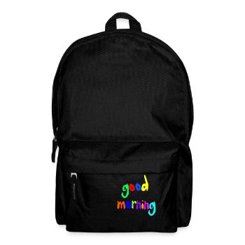 Good morning - Backpack - black - Front
