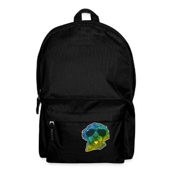 Labradoodle Dog - Backpack - black - Front